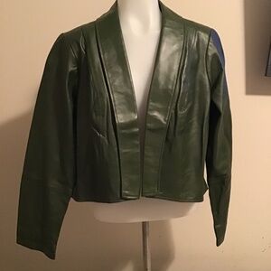🔥NWOT, Jessica London,size 12, green, chest 18, sleeves=23, no buttons/pockets